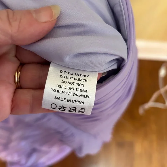 Azazie Lavender bridesmaids/formal dress. Only worn once. - Picture 7 of 11